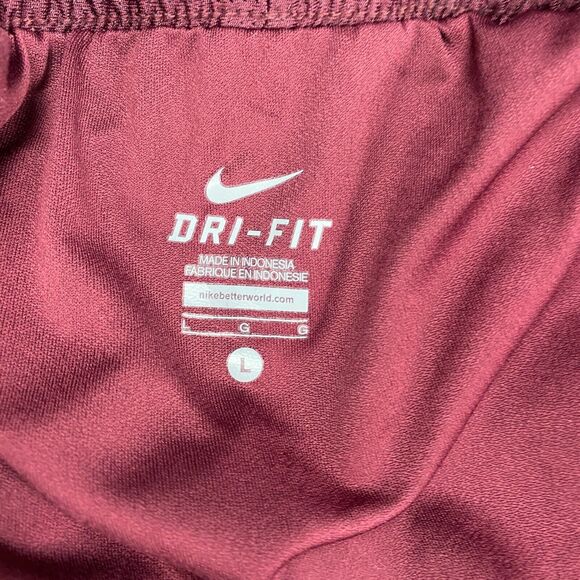 Nike Dri Fit Athletic Shorts Lined Women Large Minnesota Golden Gophers Maroon - Picture 5 of 12